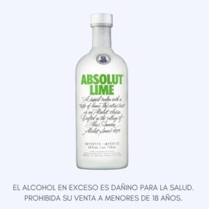 Vodka Absolut Lime X 750 Ml