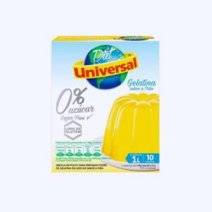Universal Gelatina Dieta Piña