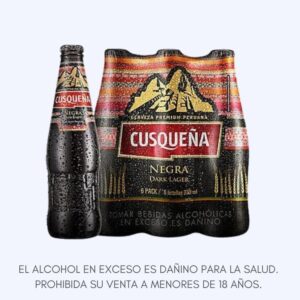 Cuzqueña Botella Negra Sixpack X 330Ml