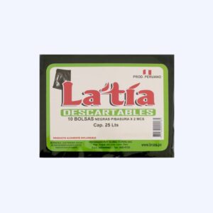 La Tia Bolsa Para Basura 25Lt X 10U