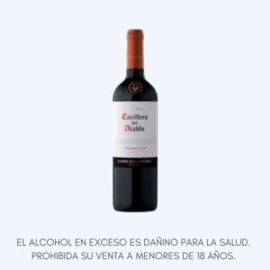 Vino Tinto Casillero Del Diablo Carmenere X 750 Ml
