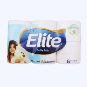 Elite Papel Higienico Doble Hoja X 6 Rollos