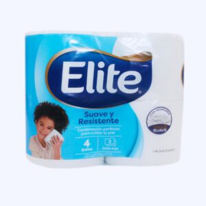 Elite Papel Higenico Doble Hoja X 4 Uni.