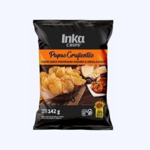 Inka Chips Papas Queso Parmesano Y Cebolla X 142 Gr