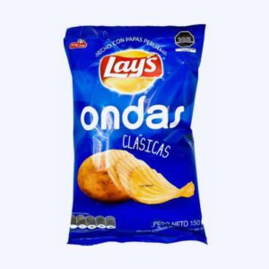 Lays Ondas Naturales X 150Gr