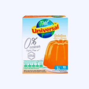 Universal Gelatina Dieta Naranja