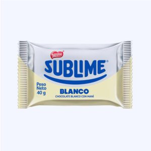 Sublime Sonrisa Chocolate Blanco X 40 Gr