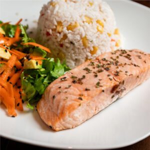 Salmón al horno